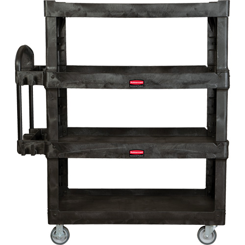Heavy-Duty Ergo Utility Cart, 4 Tiers, 24-1/4" x 62-2/5" x 54-1/10", 700 lbs. Capacity Stor-it Systems