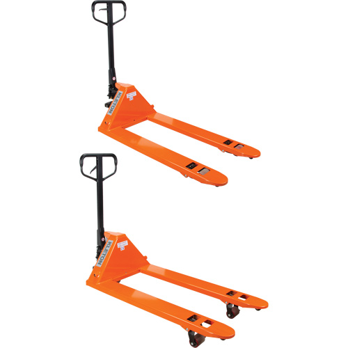 Quick-Lift Manual Pallet Truck, Steel, 48" L x 27" W, 5500 lbs. Capacity Stor-it Systems
