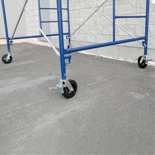 Complete Scaffold Tower with Casters, 66-2/10" D x 177-1/2" H Stor-it Systems