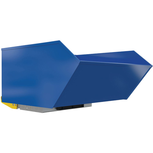 Conteneur autobasculeur robuste en style H, Acier, 1 vg³, Bleu Stor-it Systems