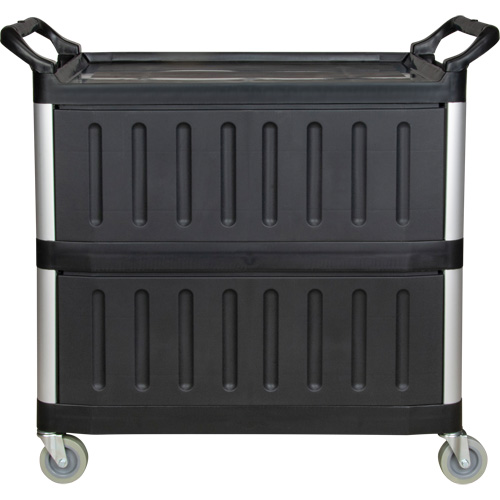 Utility Cart, 3 Tiers, 19-3/4" x 37-1/2" x 40-1/4", 250 lbs. Capacity Stor-it Systems