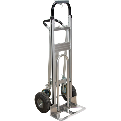 3-in-1 Convertible Hand Truck, Aluminum, 600 lbs. Capacity Stor-it Systems