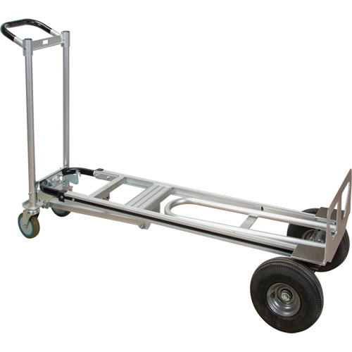 3-in-1 Convertible Hand Truck, Aluminum, 600 lbs. Capacity Stor-it Systems