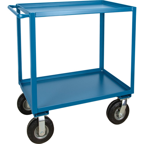  Chariot &agrave; tablettes pour l'ext&eacute;rieur, 2 Tiers, 24" la x 39" h x 39" p, Capacit&eacute; 1200 lb Stor-it Systems