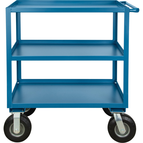 Outdoor Shelf Cart, 3 Tiers, 24" W x 39" H x 39" D, 1200 lbs. Capacity Stor-it Systems