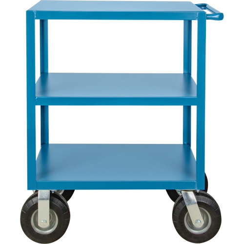 Outdoor Shelf Cart, 3 Tiers, 24" W x 39" H x 39" D, 1200 lbs. Capacity Stor-it Systems