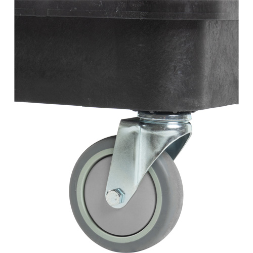 Chariot utilitaire avec tablette &agrave; bordure profonde, 3 tiers, 19" x 39-1/2" x 28-1/4", Capacit&eacute; 330 lb Stor-it Systems