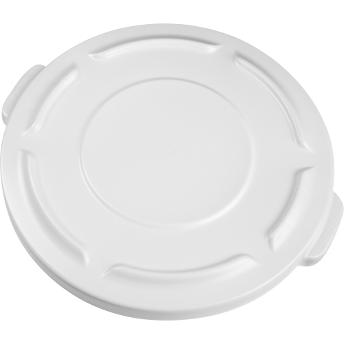 Couvercles ronds Brute, Couvercle plat, Plastique/Poly&eacute;thyl&egrave;ne, Convient aux contenants 19-7/8" dia. Stor-it Systems