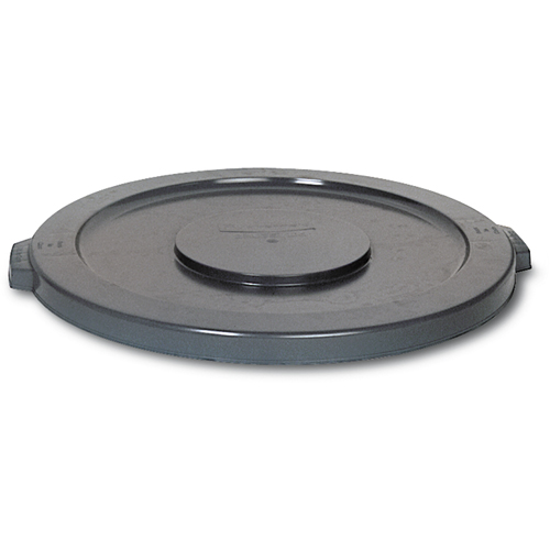 Couvercles ronds Brute, Couvercle plat, Plastique/Poly&eacute;thyl&egrave;ne, Convient aux contenants 19-7/8" dia. Stor-it Systems
