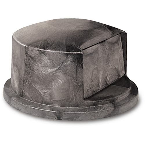 Round Brute&reg; Tops, Dome Lid, Plastic/Polyethylene, Fits Container Size: 22" Dia. Stor-it Systems