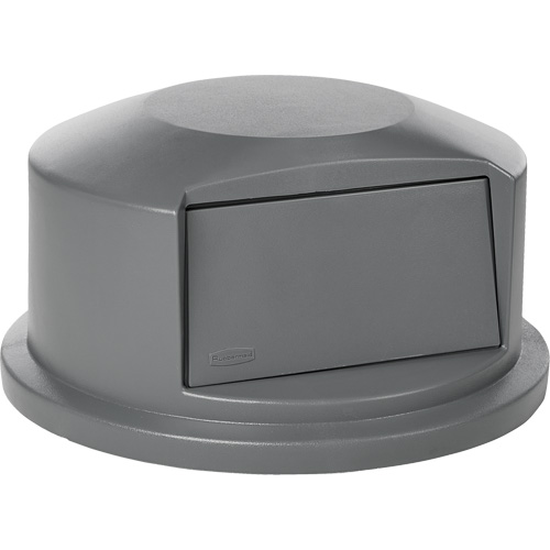 Couvercles ronds Brute, Couvercle bomb&eacute;, Plastique/Poly&eacute;thyl&egrave;ne, Convient aux contenants 24" dia. Stor-it Systems