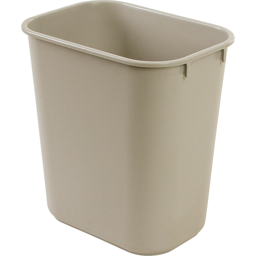 Corbeille &agrave; papier en plastique, 28 pintes, Plastique Stor-it Systems