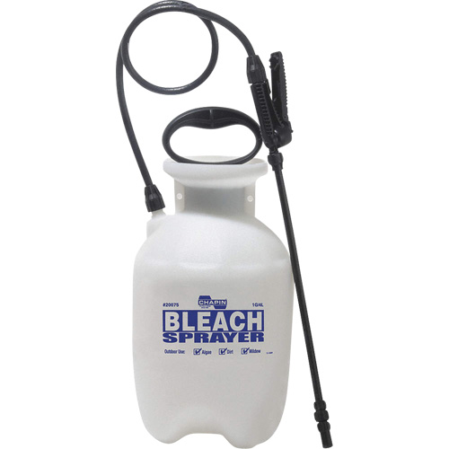 R&eacute;servoir avec pulv&eacute;risateur deau de javel pour d&eacute;sinfecter, 1 gal. (3,8 L), Polypropyl&egrave;ne, Lance de 12" Stor-it Systems