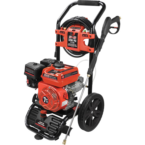 High Pressure Washer, Gasoline, 3200 PSI, 2.5 GPM Stor-it Systems