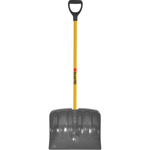 High Capacity Mountain Mover Snow Shovel, Polypropylene Blade, 19" Wide, D-Grip Handle Stor-it Systems