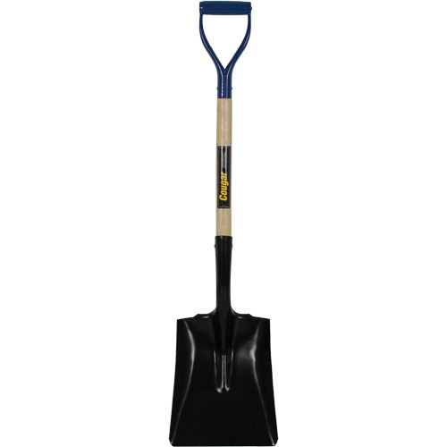 Pelle carr&eacute;e, Bois dur, Lame Acier durci, Manche en Prise en D, Longueur 41-1/2" Stor-it Systems