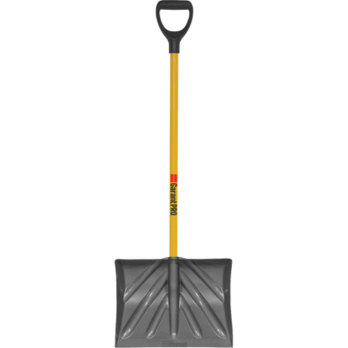 Pro Scraper Shovel, Polypropylene Blade, 18" Wide, D-Grip Handle Stor-it Systems