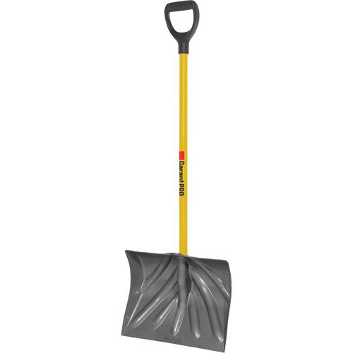 Pro Scraper Shovel, Polypropylene Blade, 18" Wide, D-Grip Handle Stor-it Systems