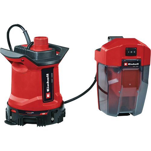 Pompe submersible pour eau propre et sale sans fil (outil seulement), 18 V, 1849 gal./h Stor-it Systems