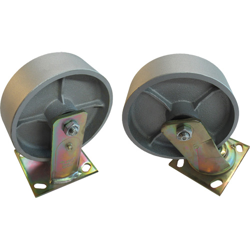 Steel Self-Dumping Hoppers - Caster Sets For Hoppers Stor-it Systems