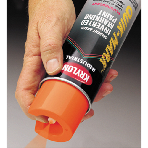 Peinture de marquage industrielle invers&eacute;e &agrave; base de solvant Quik-Mark, 17 oz, Canette a&eacute;rosol Stor-it Systems