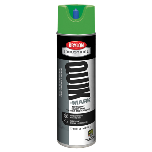 Peinture de marquage industrielle invers&eacute;e &agrave; base de solvant Quik-Mark, 17 oz, Canette a&eacute;rosol Stor-it Systems