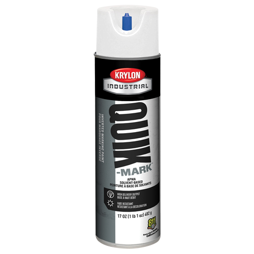 Industrial Quik-Mark Solvent-Based Inverted Marking Paint, 17 oz., Aerosol Can Stor-it Systems