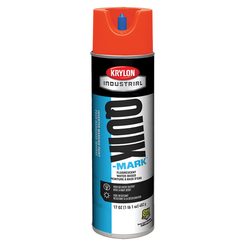 Peinture de marquage industrielle invers&eacute;e &agrave; base d'eau Quik-Mark, 17 oz, Canette a&eacute;rosol Stor-it Systems