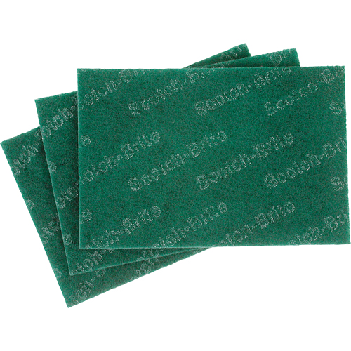 Tampons manuels Scotch-Brite, 9" lo x 6" la Stor-it Systems