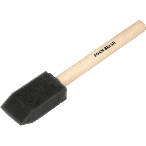 Foam Paint Brush, 2" Width Stor-it Systems