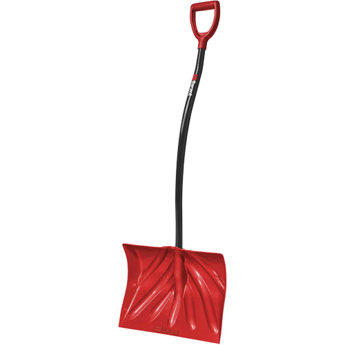 Pelle &agrave; neige Yukon, Lame Polypropyl&egrave;ne, Largueur 18", Manche Prise en D ergonomique Stor-it Systems