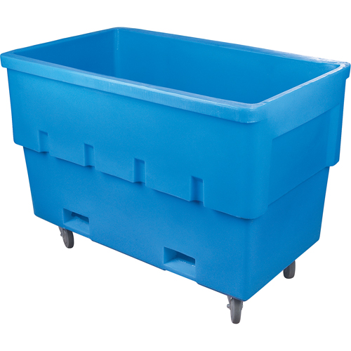 Double Walled Box Trucks, Polyethylene, 53" L x 28-1/4" W x 37" H, 22 cu. ft. Volume, 500 lbs. Capacity Stor-it Systems