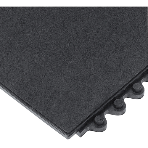 24/Seven&reg; Matting, Rubber, 3' W x 3' L, 5/8" Thick, Black Stor-it Systems