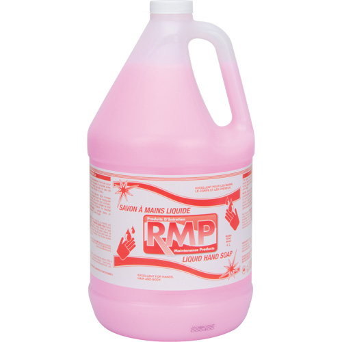 Savon liquide rose pour les mains, Liquide, 4 L, Parfum&eacute; Stor-it Systems