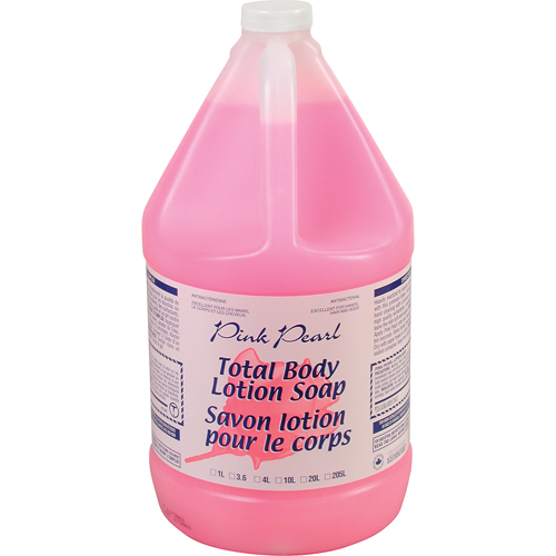 Savon liquide pour le corps Pink Pearl Total, Liquide, 4 L, Parfum&eacute; Stor-it Systems
