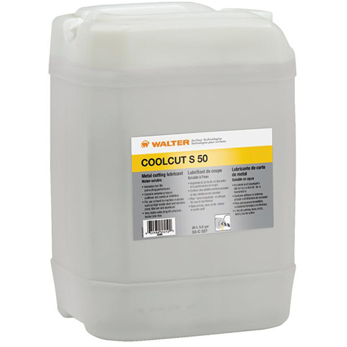 COOLCUT S-50 Water-Miscible Cutting Lubricant, 20 L Stor-it Systems