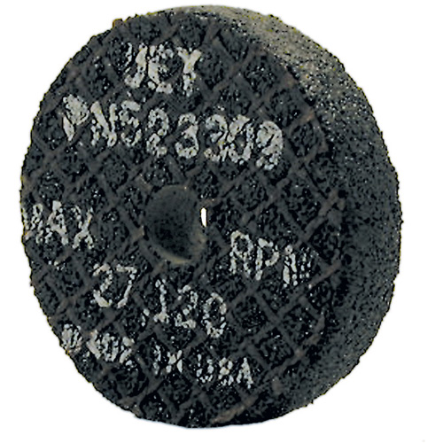 Resin Bonded Straight Wheel for Steel, 2" x 1/2", 3/8" Arbor, Type 1 Stor-it Systems