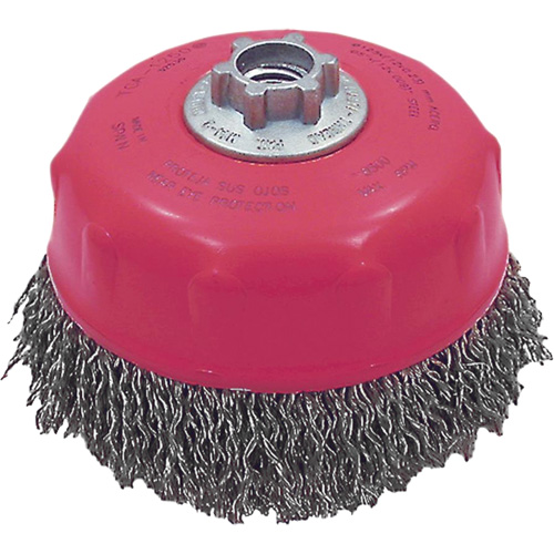 MAXI-CRIMPED Premium Crimped Wire Cup Brush Stor-it Systems