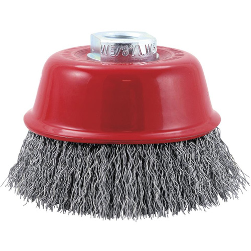 Crimped Cup Brush, 3-1/4", 0.014" Fill Stor-it Systems