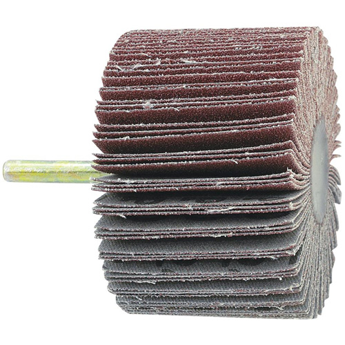 Disque &agrave; lamelles mont&eacute; sur mandrin, Grain 60, 1-1/2" x 1/4" Stor-it Systems