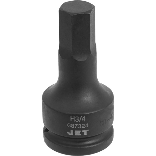 Douille embout &agrave; chocs, Hexagonale, 3/4" x Prise 3/4" Stor-it Systems