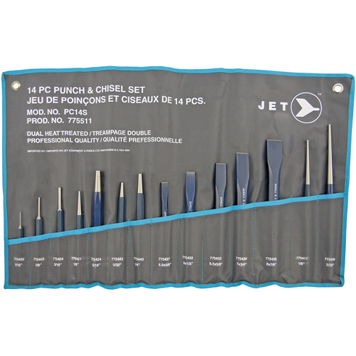 Punch & Chisel Set, 14 Pieces Stor-it Systems