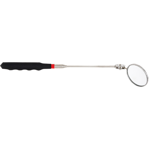 Miroir t&eacute;lescopique &agrave; face ronde, Circulaire, 2-1/4" lo x 2-1/4" la, T&eacute;lescopique Stor-it Systems