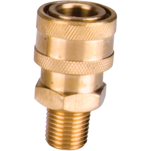 Douille m&acirc;le 1/4" &agrave; d&eacute;saccouplement rapide en laiton Stor-it Systems