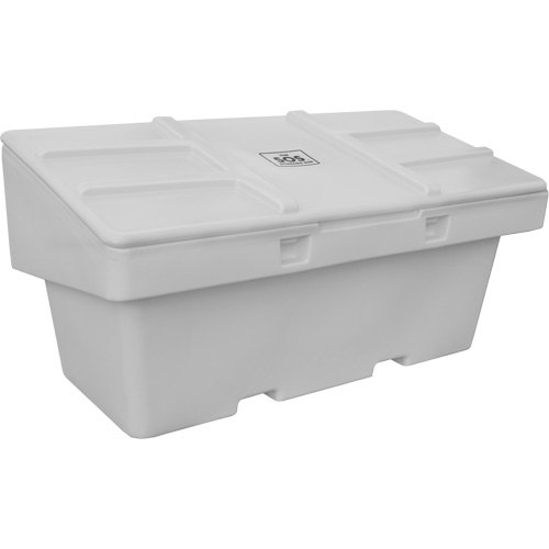 Salt Sand Container SOS, With Hasp, 72" x 36" x 36", 36 cu. Ft., Grey Stor-it Systems