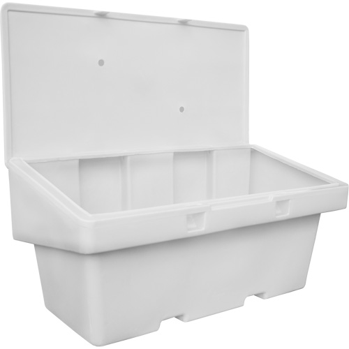 Salt Sand Container SOS, With Hasp, 72" x 36" x 36", 36 cu. Ft., Grey Stor-it Systems