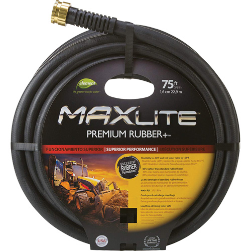 Commercial Duty Hoses, Rubber, 5/8" dia. x 75' Stor-it Systems