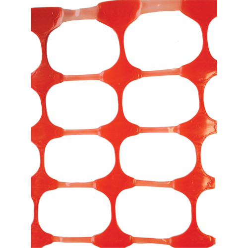 Cl&ocirc;ture &agrave; neige, 50' lo x 4' la, Orange Stor-it Systems