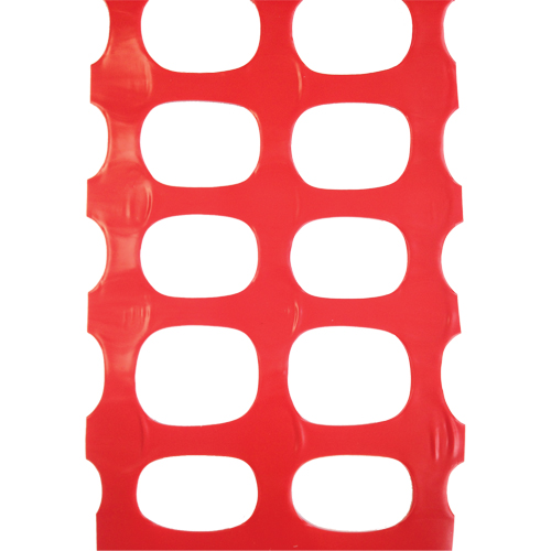 Cl&ocirc;ture &agrave; neige, 50' lo x 4' la, Orange Stor-it Systems