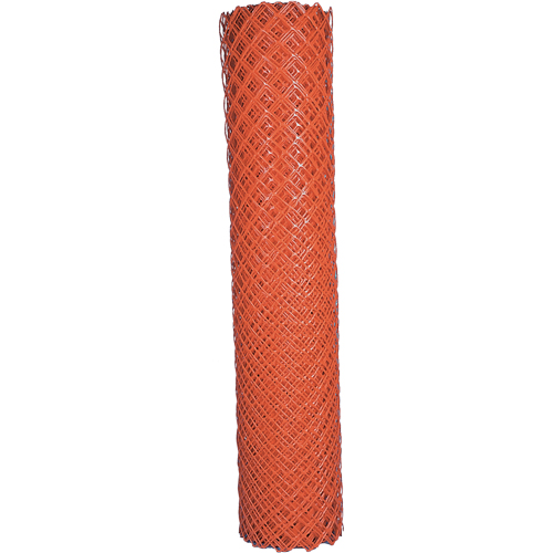 Cl&ocirc;ture s&eacute;curitaire, 50' lo x 4' la, Orange Stor-it Systems